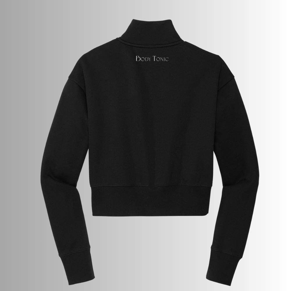 Body Tonic Women's Cropped Half Zip