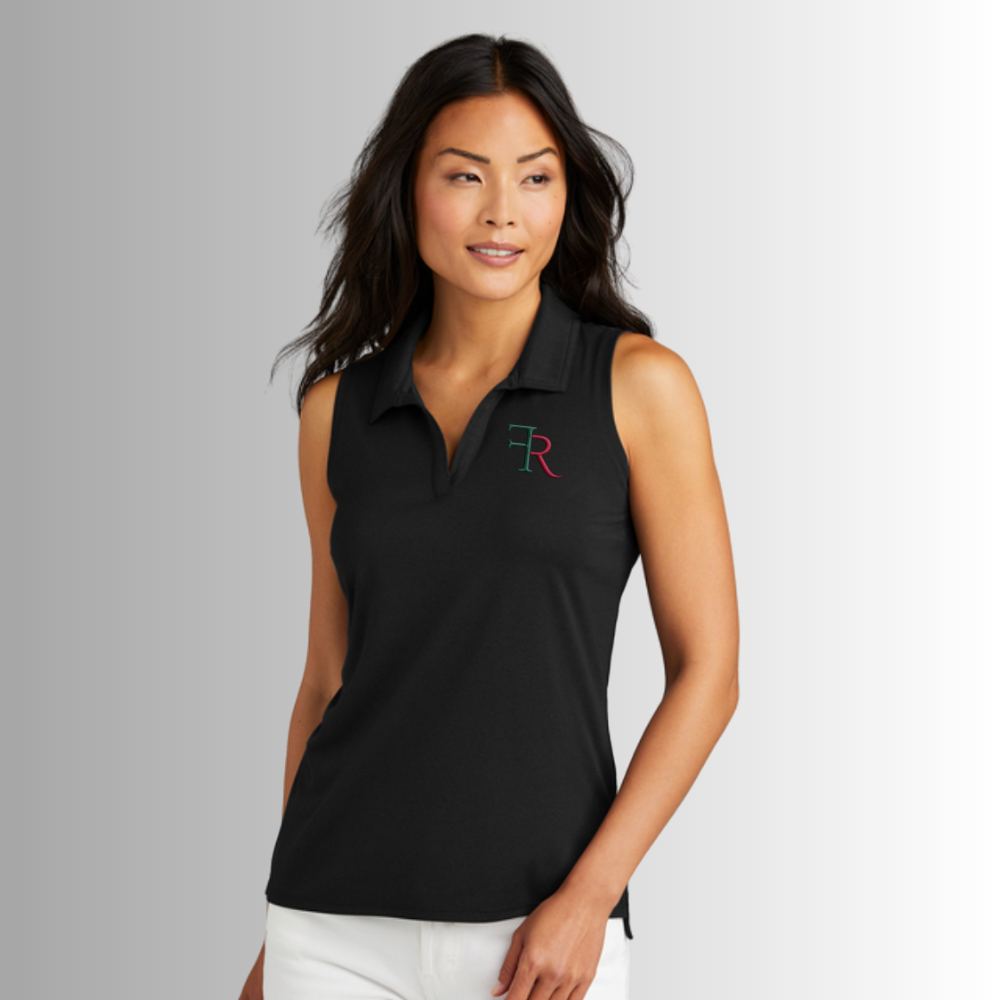 Redwood TravisMathew Women's Coto Performance Sleeveless Polo