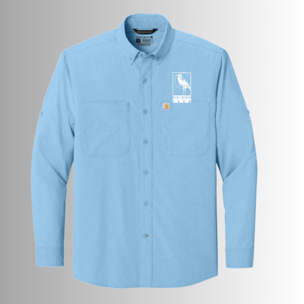 Blue Heron Carhartt Force® Sun Defender™ Long Sleeve Shirt