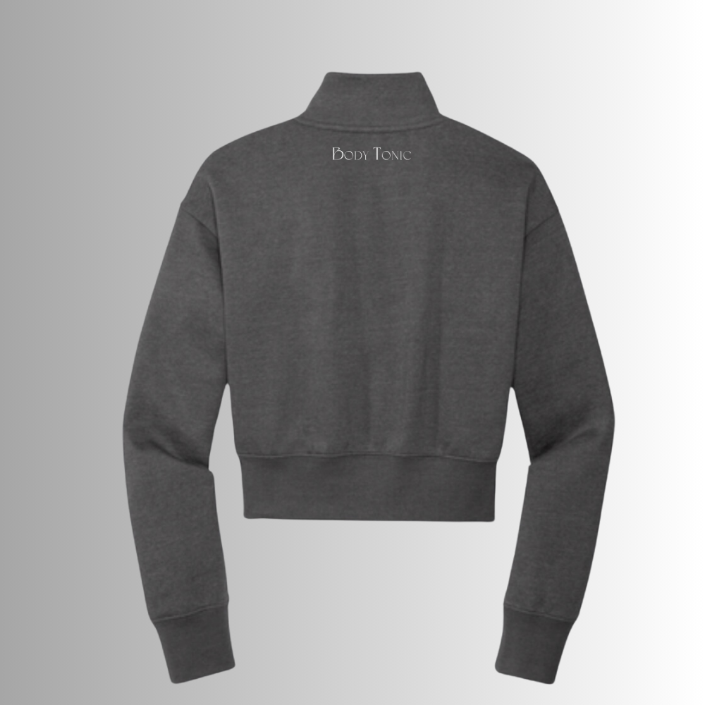 Body Tonic Women's Cropped Half Zip