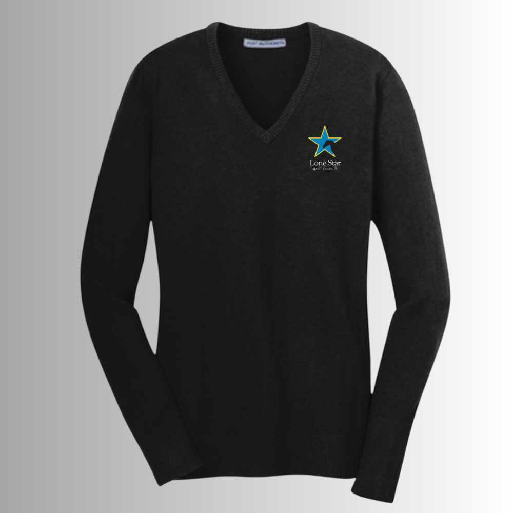 Lone Star Sporthorses Women's V-Neck Sweater
