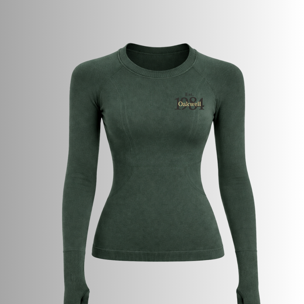 Oakwood Women's Seamless Long Sleeve Athletic Top