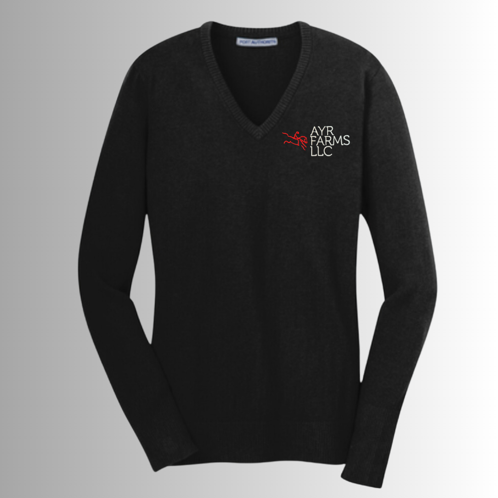 AYR Farms Women's V-Neck Sweater
