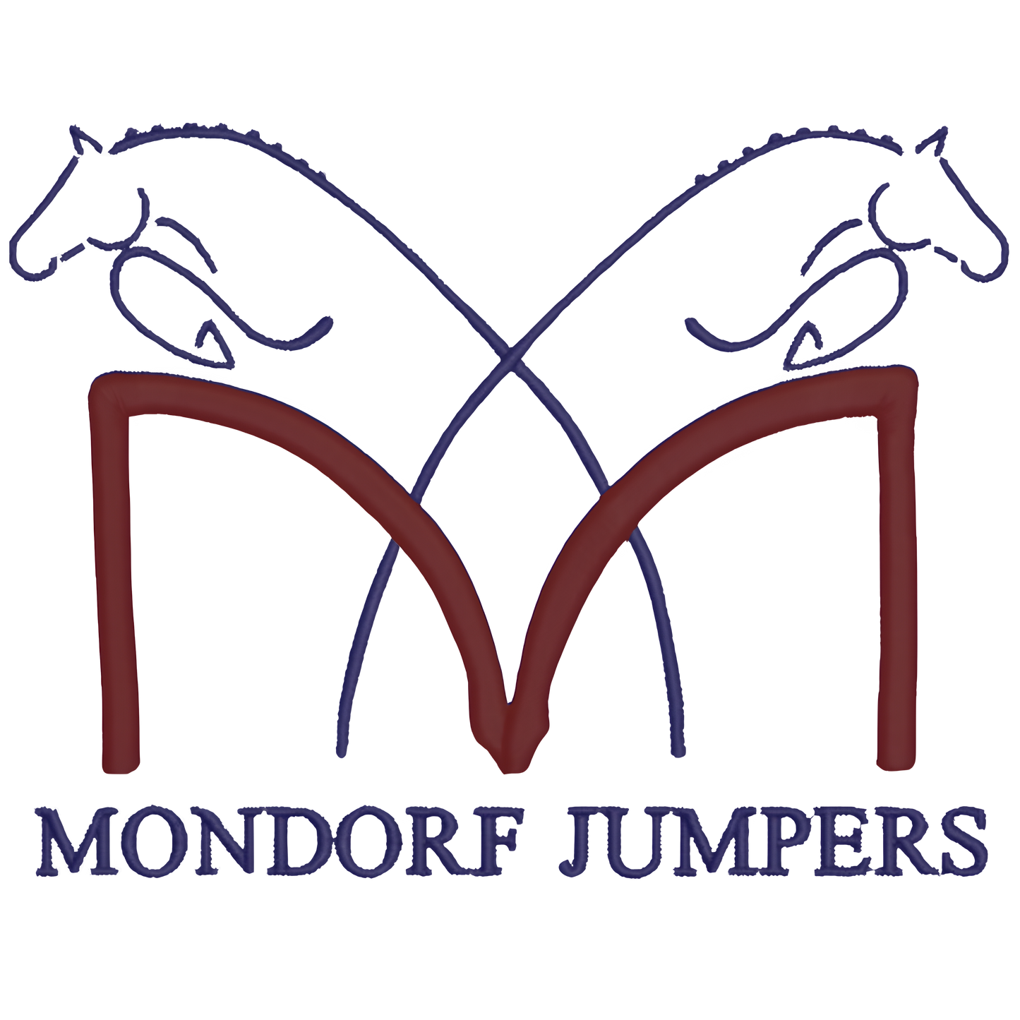 Mondorf Jumpers 2x2 Decals/ Stickers