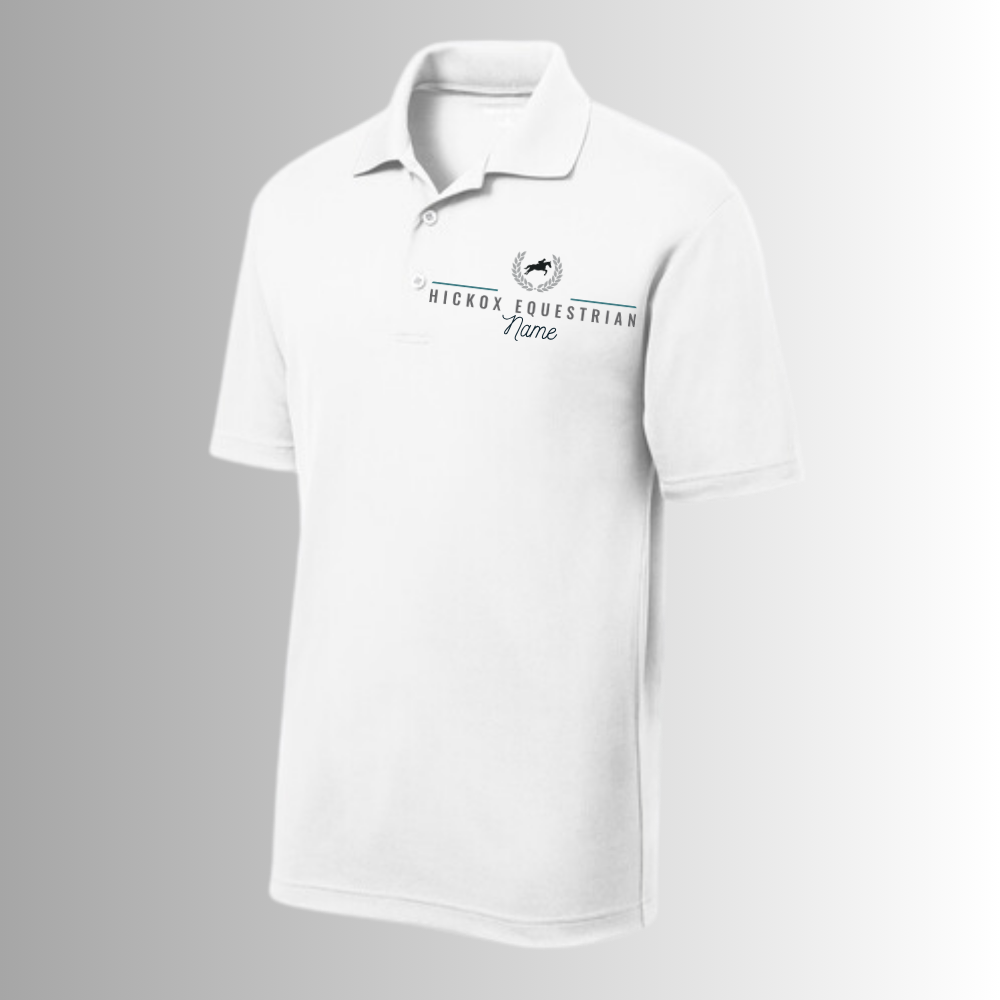 Hickox Men's Sport-Tek Dri-Mesh Polo