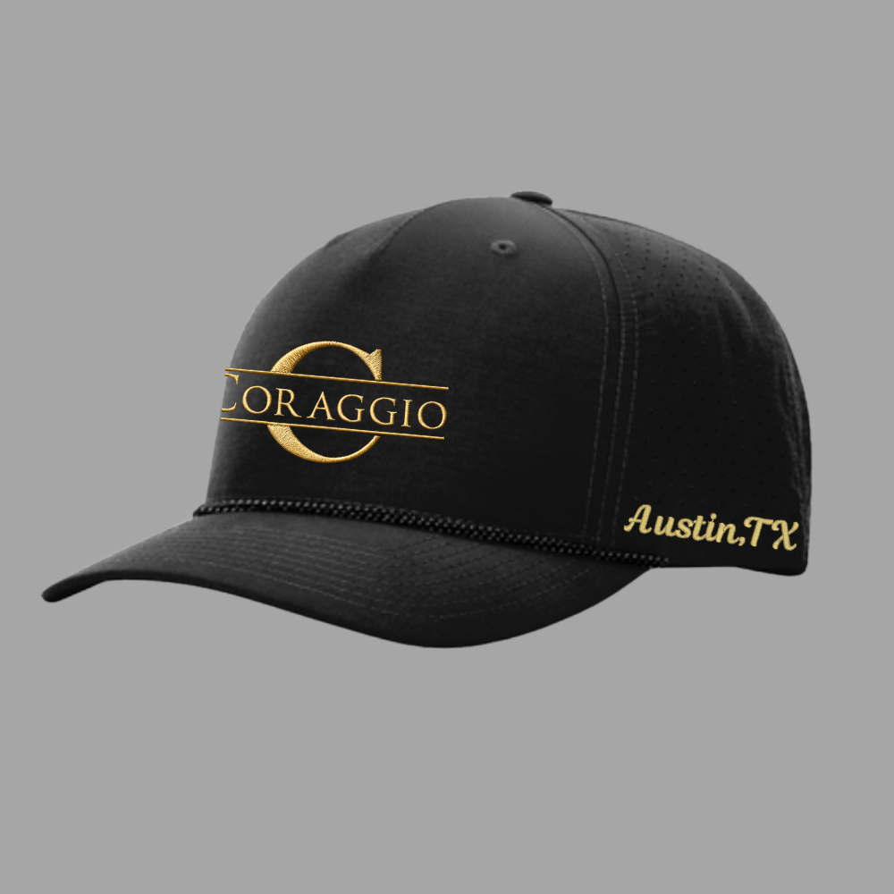 Coraggio Richardson Laser Perf Performance Rope Cap