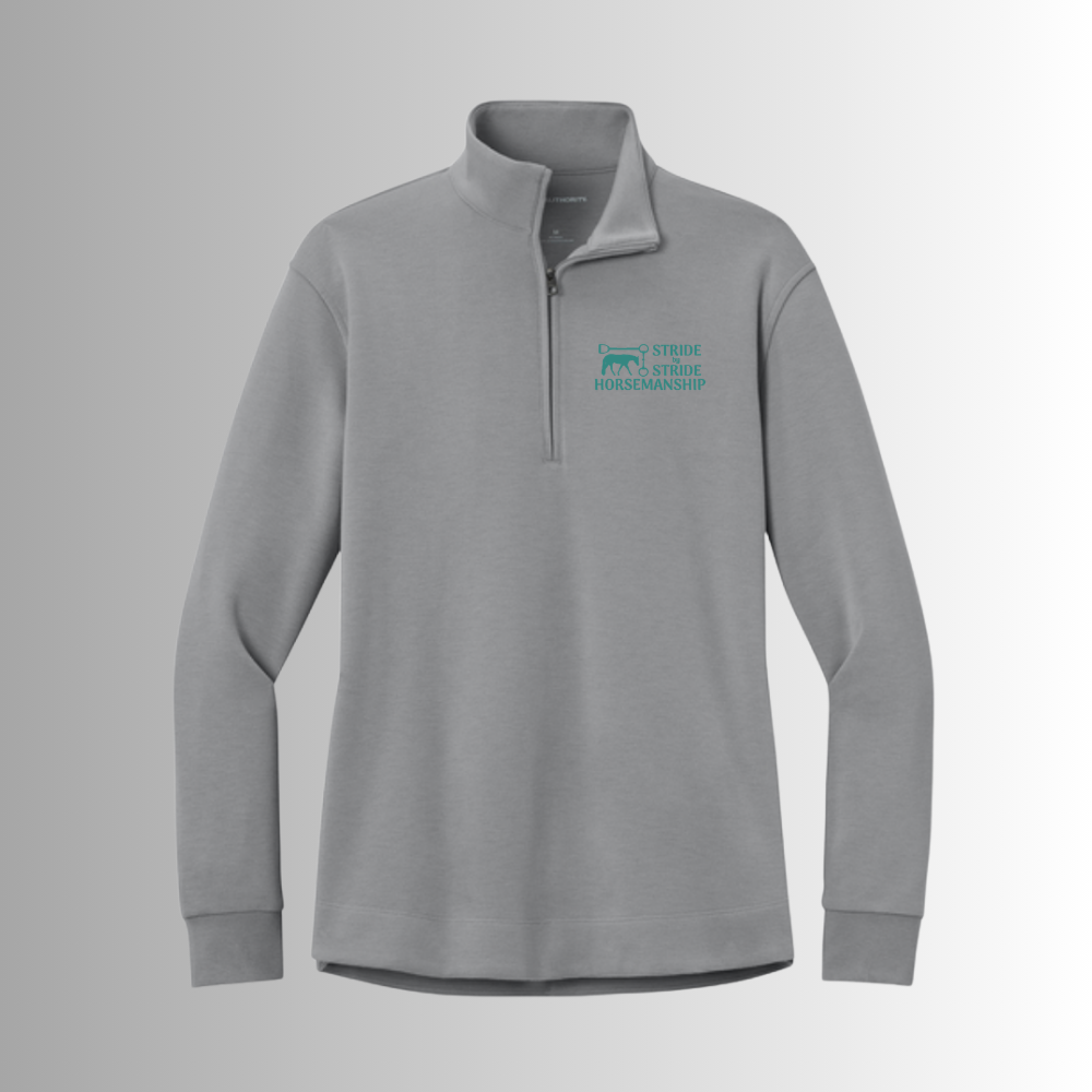 Stride by Stride Women’s Wearever Signature Double Pique 1/4-Zip