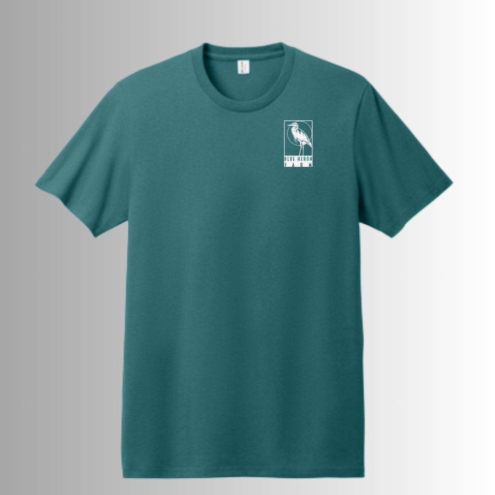 Blue Heron Allmade® Unisex Heavyweight Recycled Short Sleeve Cotton Tee