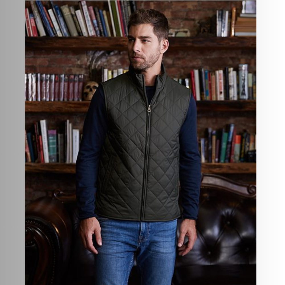 Defiant Men's Diamond Quilted Vest