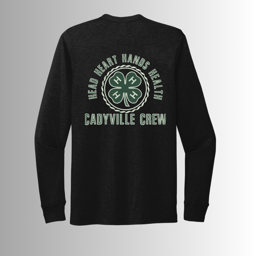 Cadyville Allmade® Adult Unisex Tri-Blend Long Sleeve Tee