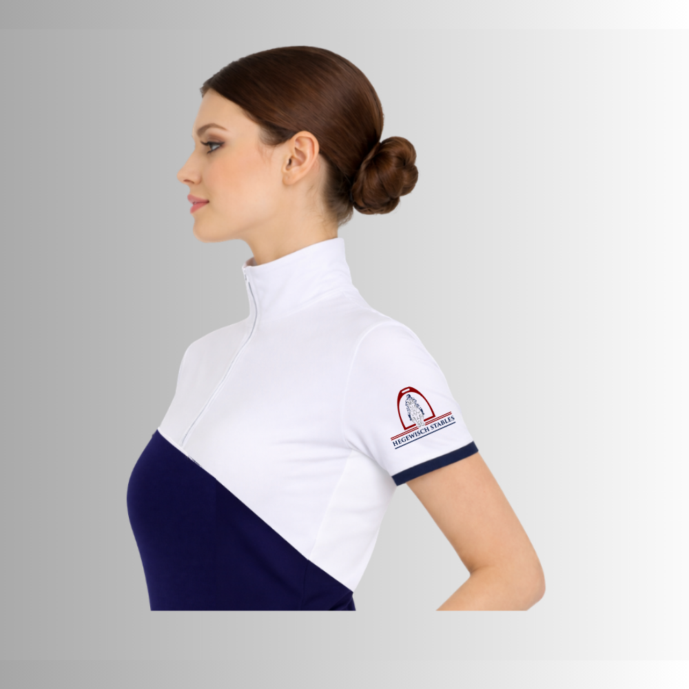 HWS Women's Short Sleeve Asymm Show Shirt