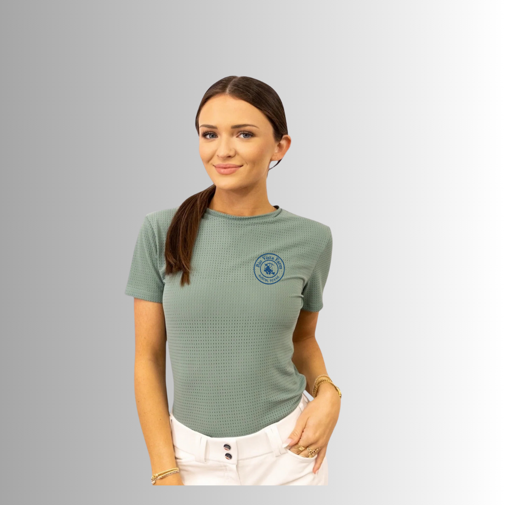 Rio Vista Equisite Hallie Perforated Shirt