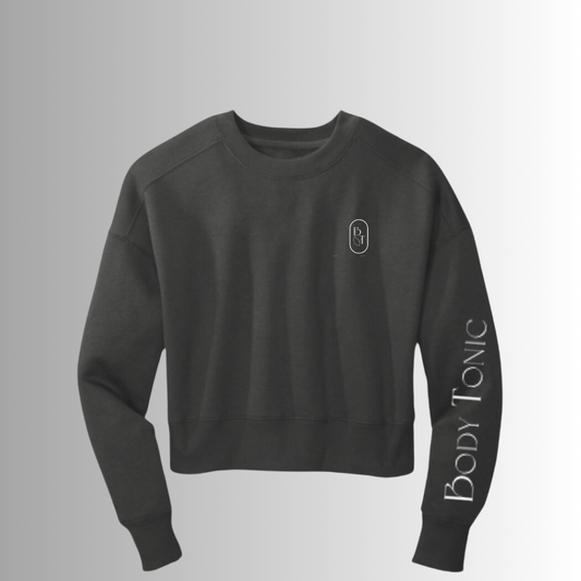 Body Tonic Women's Cropped Crewneck