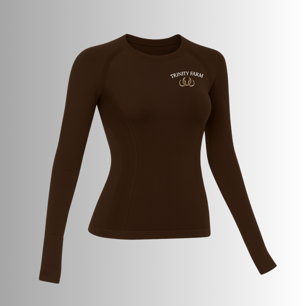 Trinity Women's Seamless Long Sleeve Athletic Tee