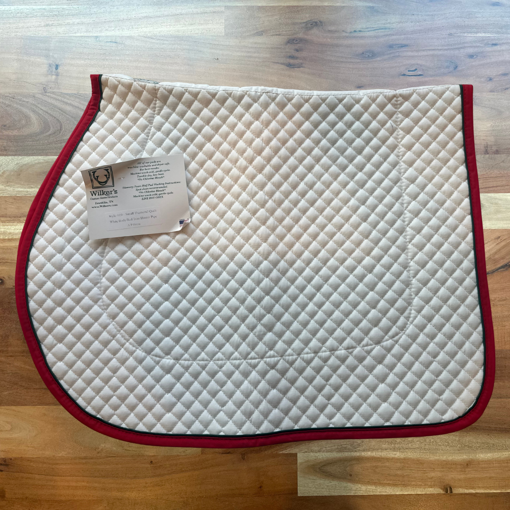 Limited: Wilkers Saddle Pads- Multiple Types
