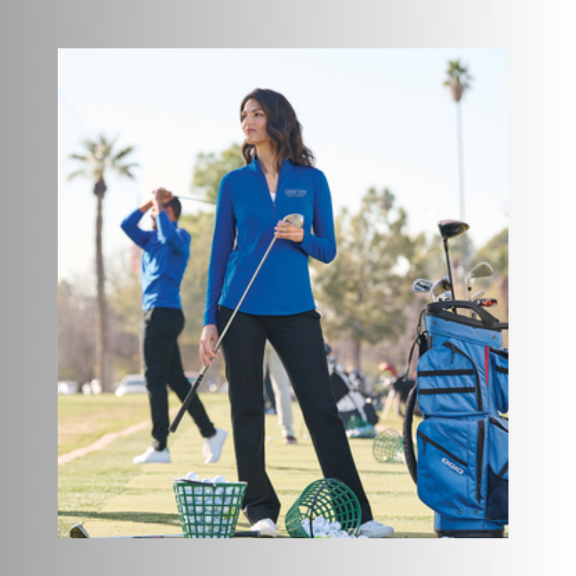 LSRC Ladies Dry Zone® UV Micro-Mesh 1/4-Zip