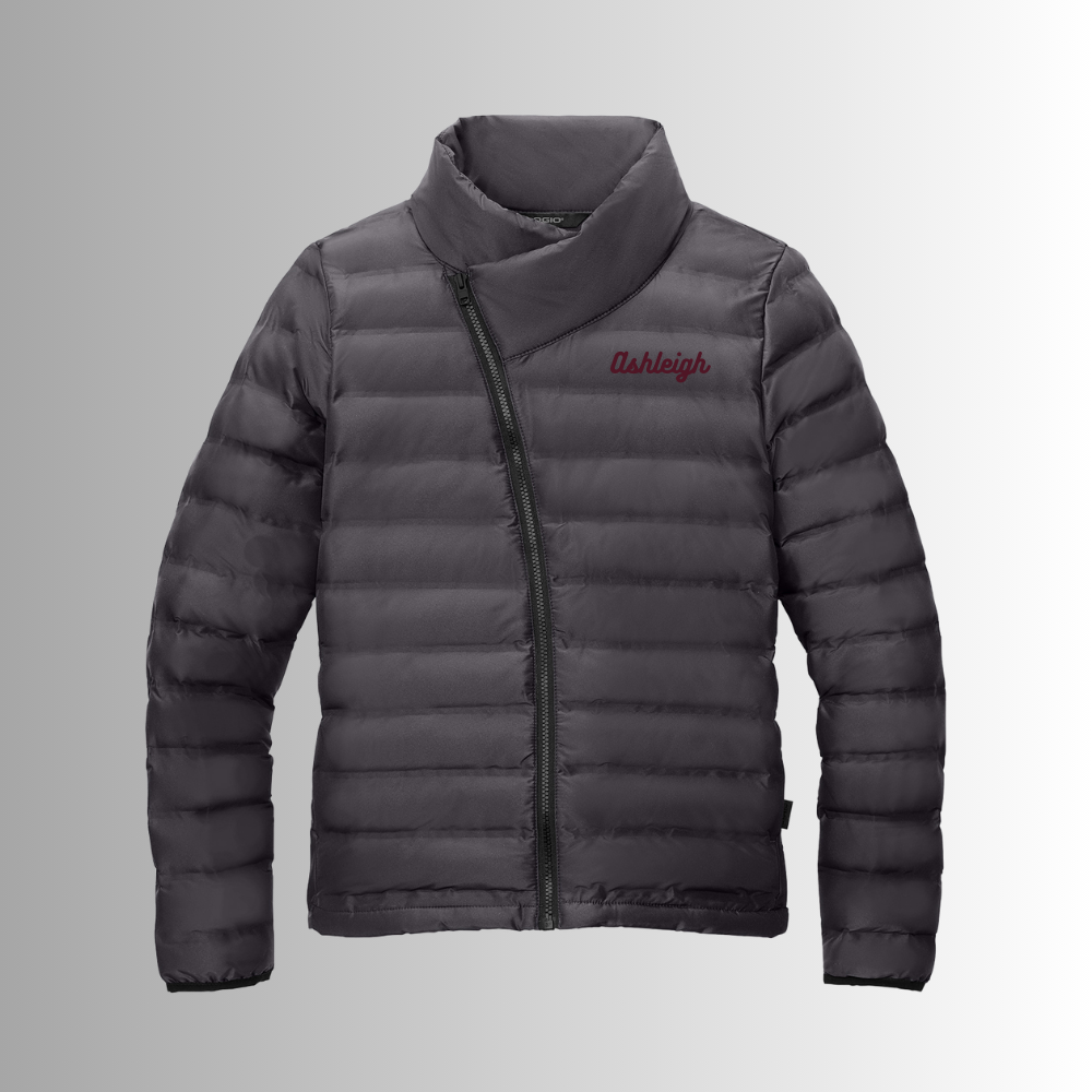 Redwood OGIO® Women's Street Puffy Full-Zip Jacket