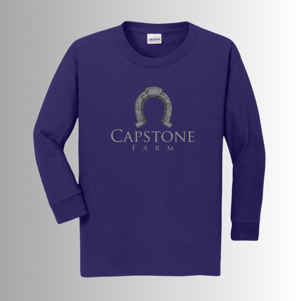 Capstone Gildan® Heavy Cotton™ 100% Cotton Youth Long Sleeve T-Shirt