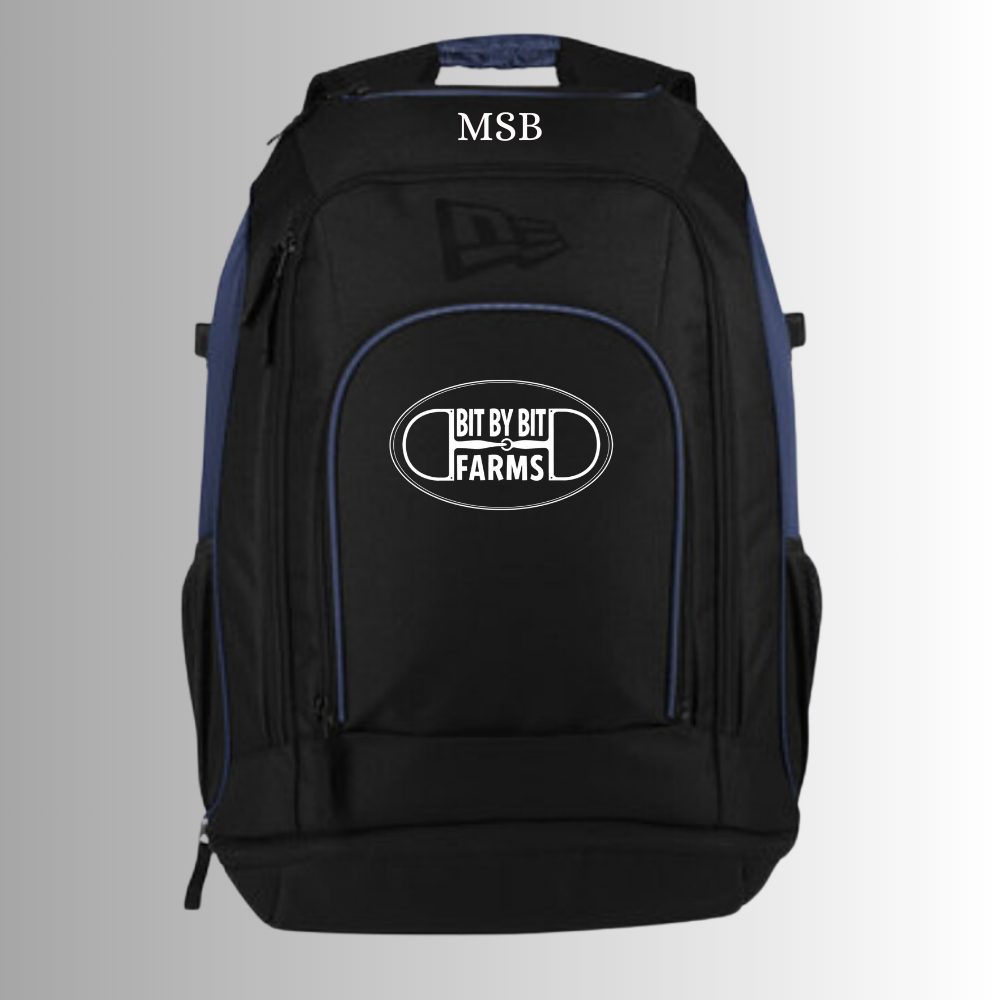 Bit by Bit New Era Backpack