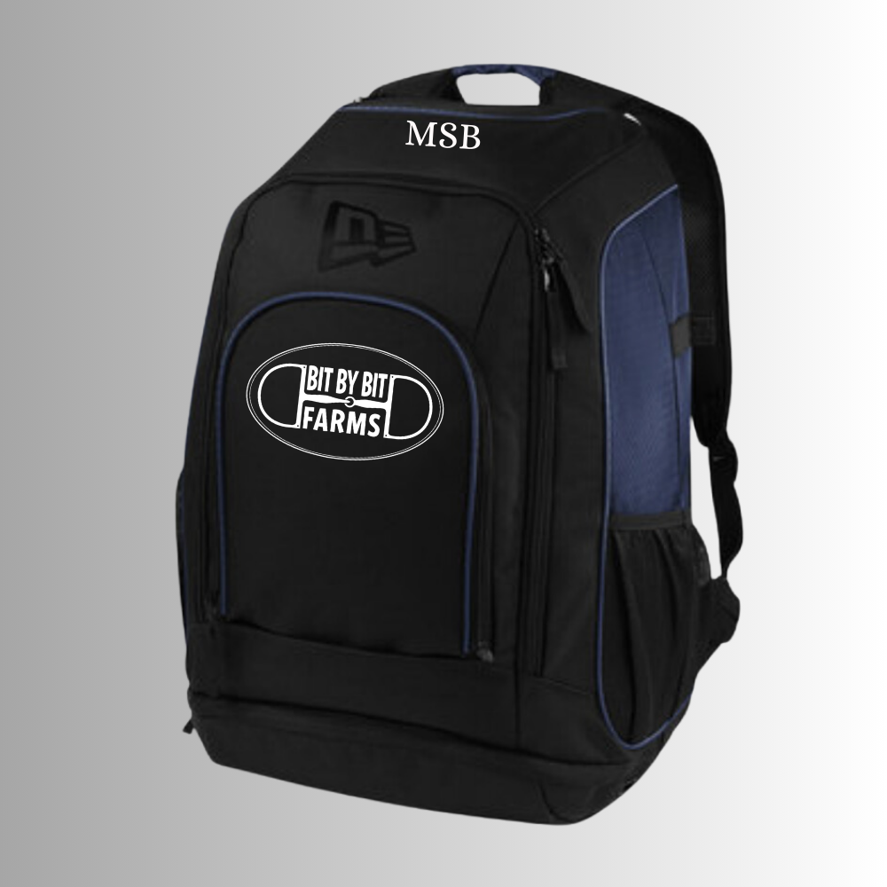 Bit by Bit New Era Backpack