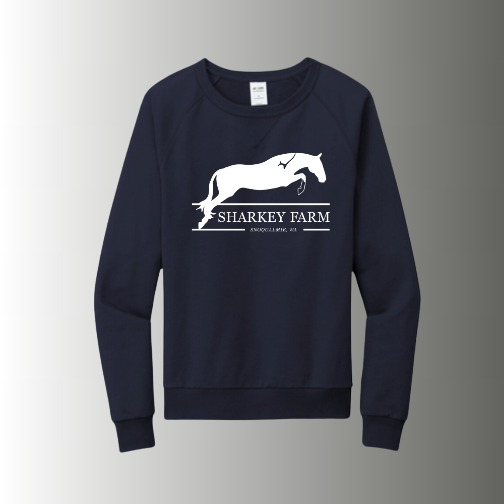 Sharkey Allmade® Unisex Organic French Terry Crewneck Sweatshirt