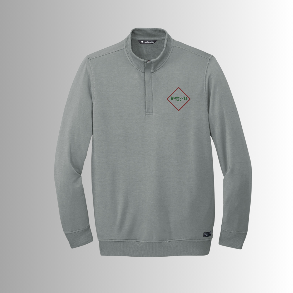 Redwood TravisMathew Newport 1/4-Zip Fleece