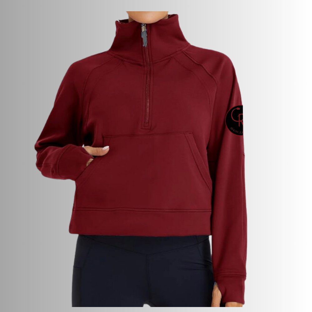 CR Show 1/4 Zip Thumbhole Pullover