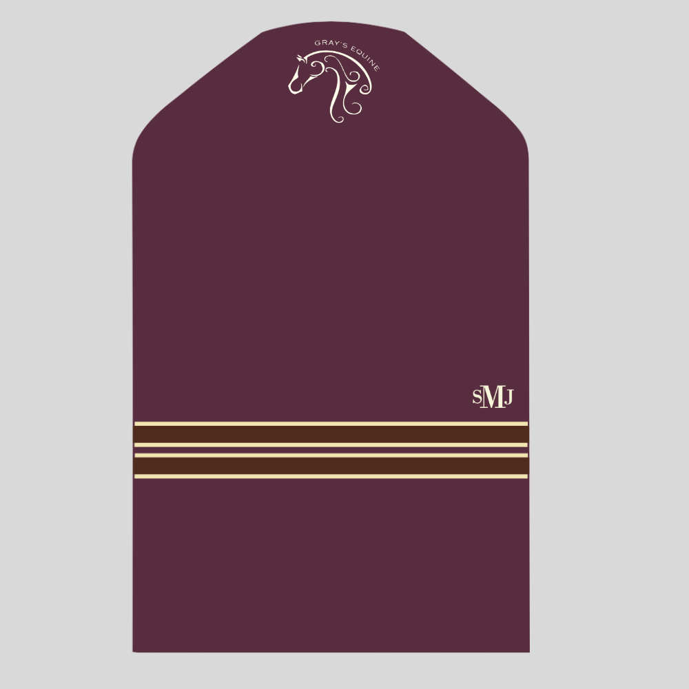 Gray's Equine Custom Tally-Ho Garment Bag