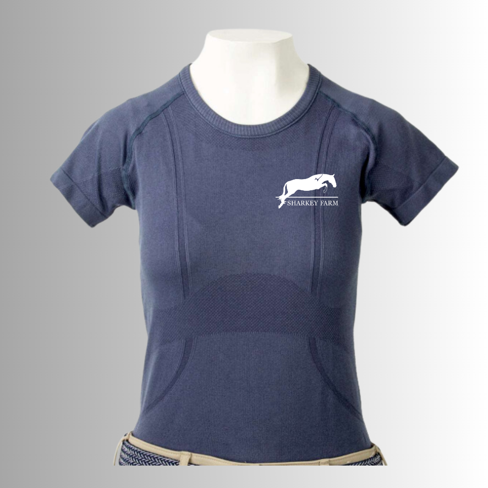 Sharkey Technical Schooling Top from The Tack Hack- short sleeve