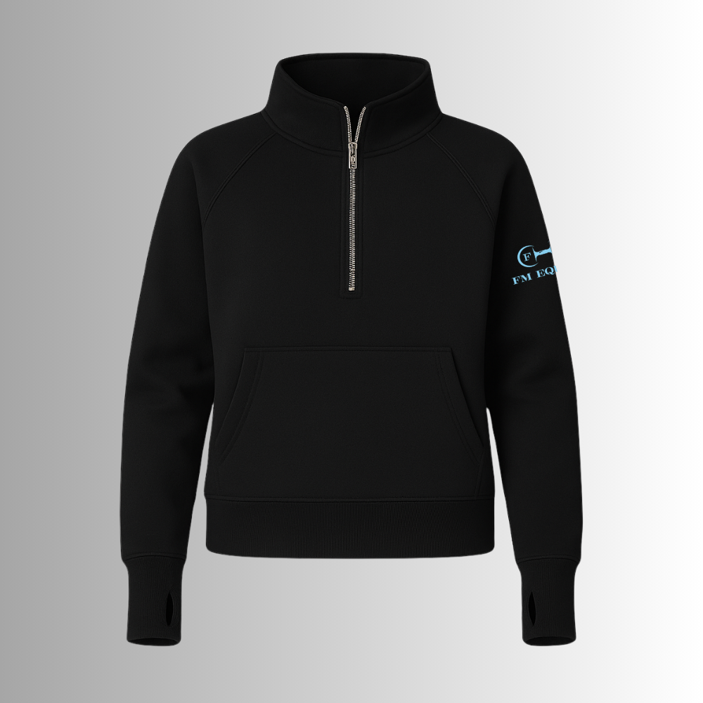 FM Equine Girls 1/2 Zip Fleece Pullover