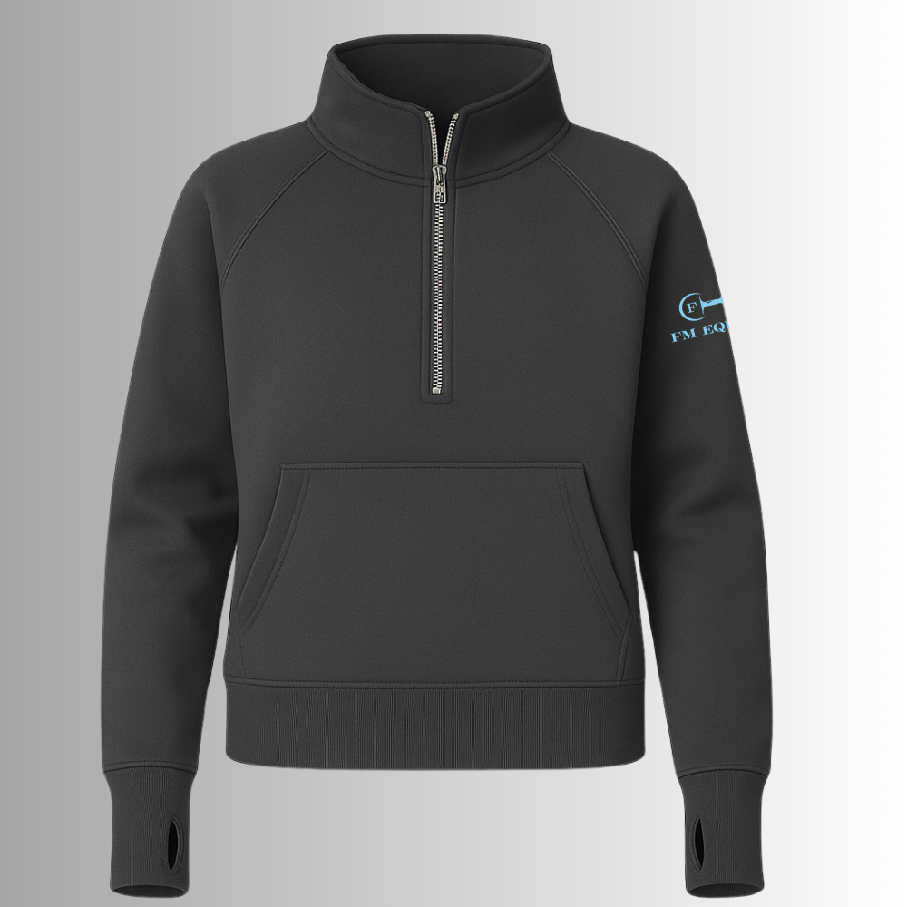 FM Equine Girls 1/2 Zip Fleece Pullover