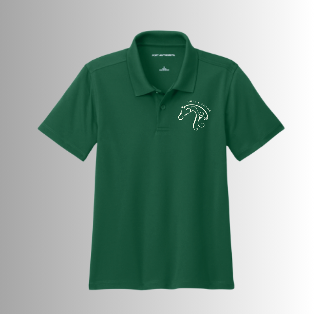 Gray's Port Authority® Youth Dry Zone® UV Micro-Mesh Polo