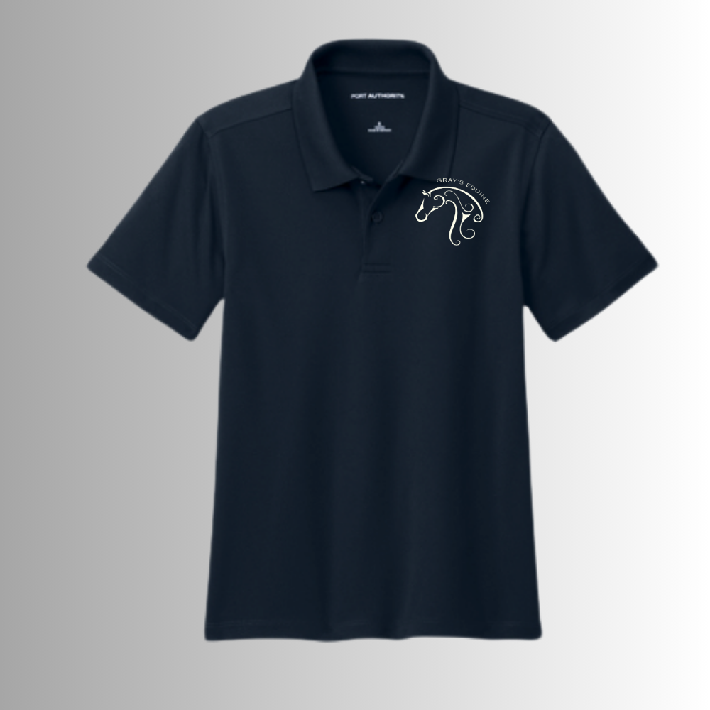 Gray's Port Authority® Youth Dry Zone® UV Micro-Mesh Polo
