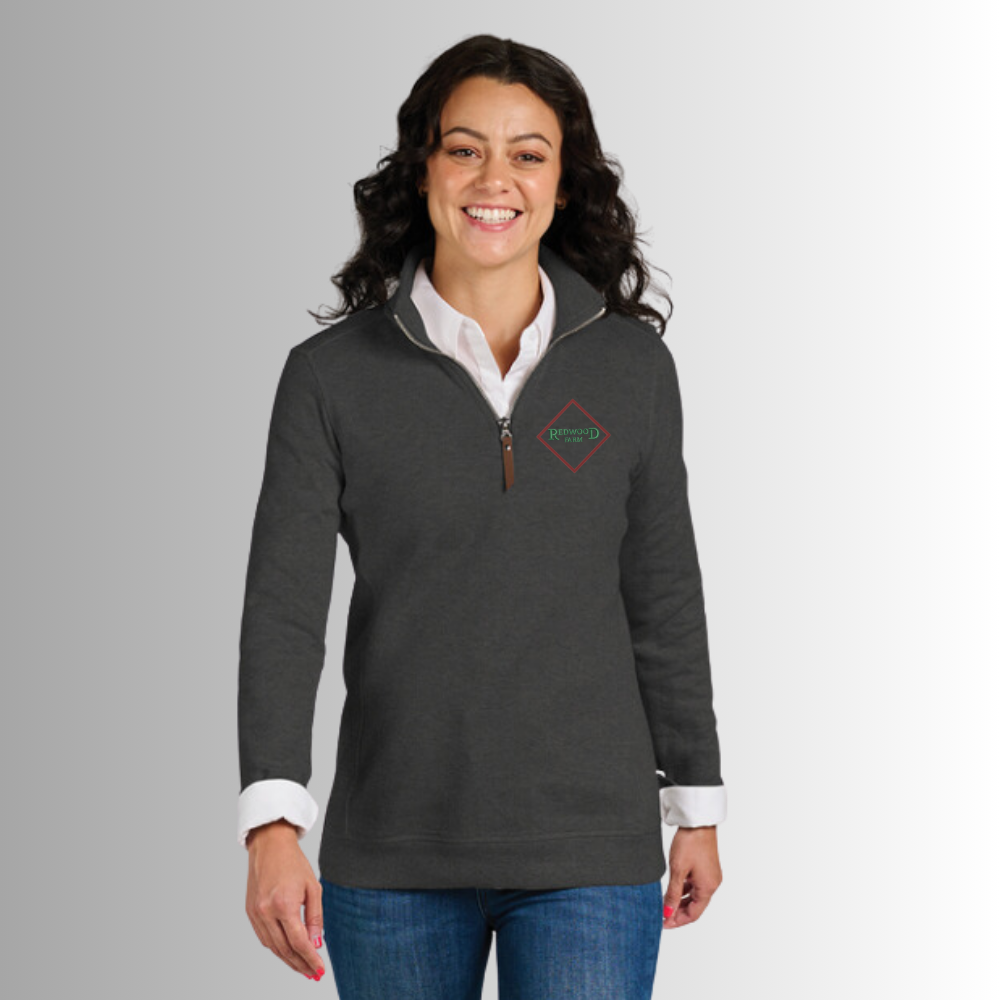 Redwood Women's Charles River 1/4 Zip Pullover