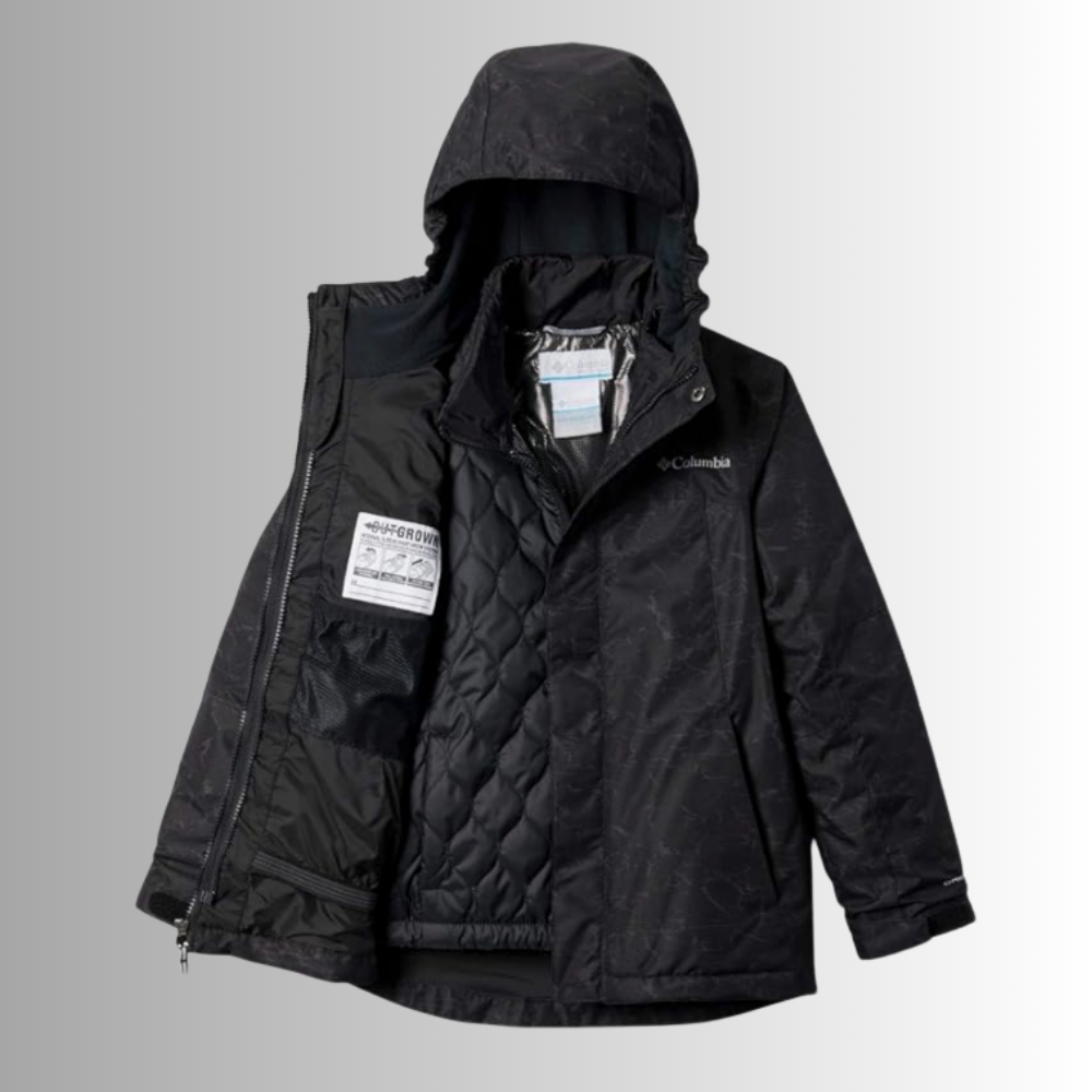 KMB Columbia Girls' Whirlibird Ii Interchange 3-in-1 Jacket