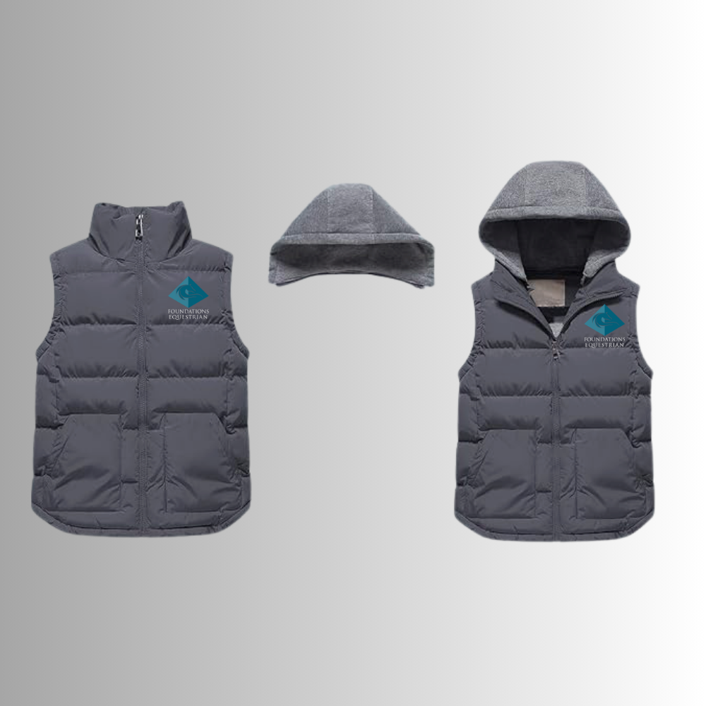 Foundations Youth Hooded Puffy Vest
