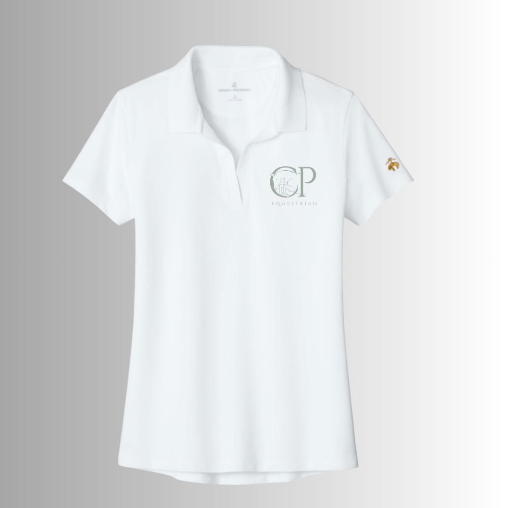 Crown Point Brooks Brothers® Women’s Mesh Pique Performance Polo