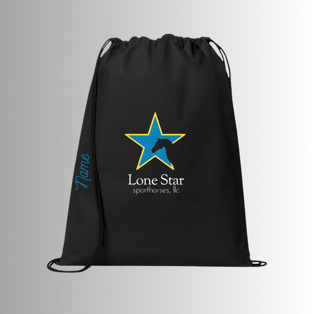 Lone Star Sporthorses Drawstring bag
