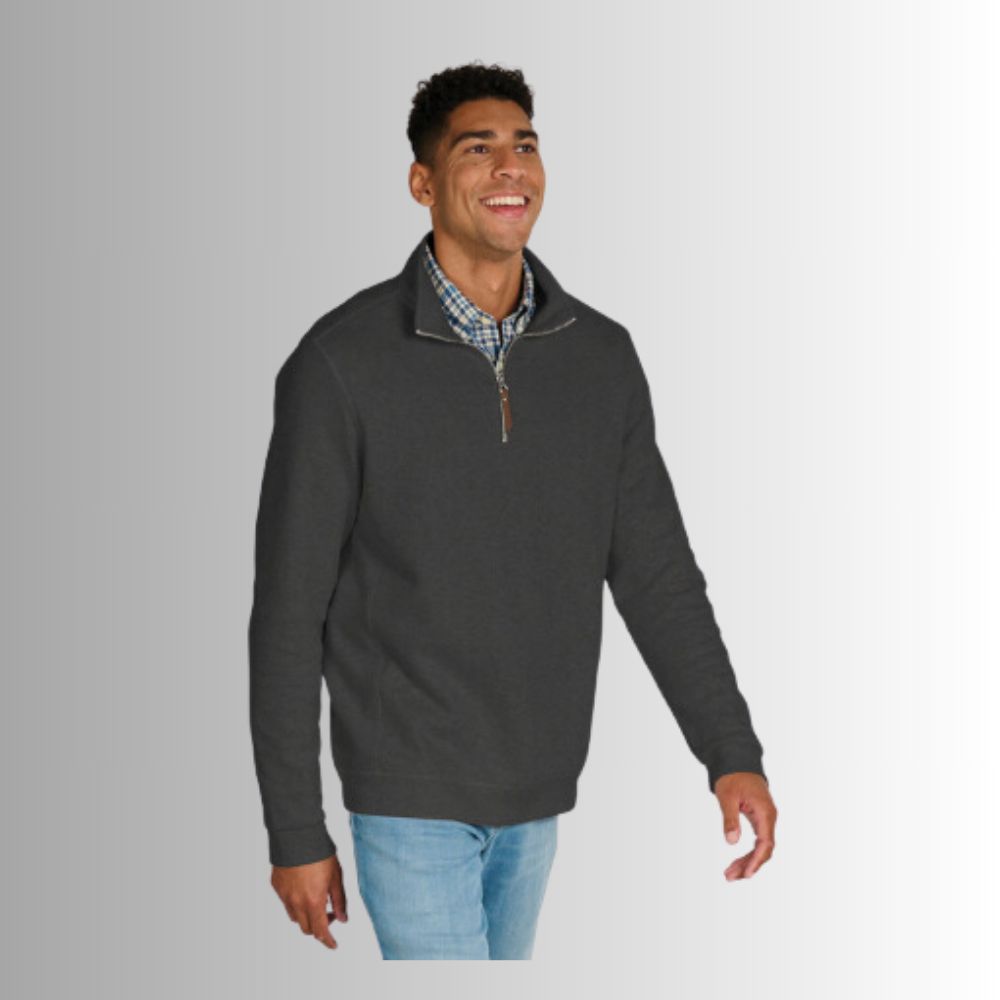 Rendezvous Men's Charles River 1/4 Zip Pullover