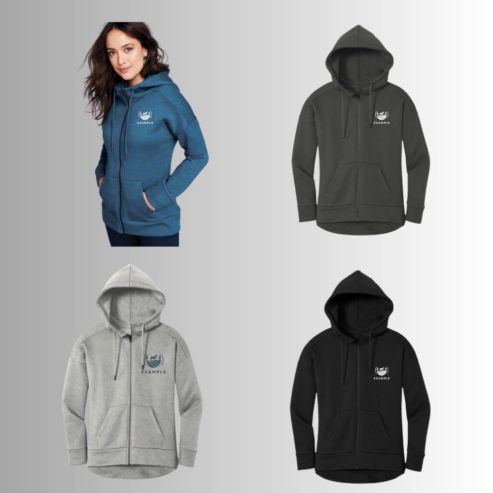 Pro's Drop Shoulder Full-Zip Hoodie