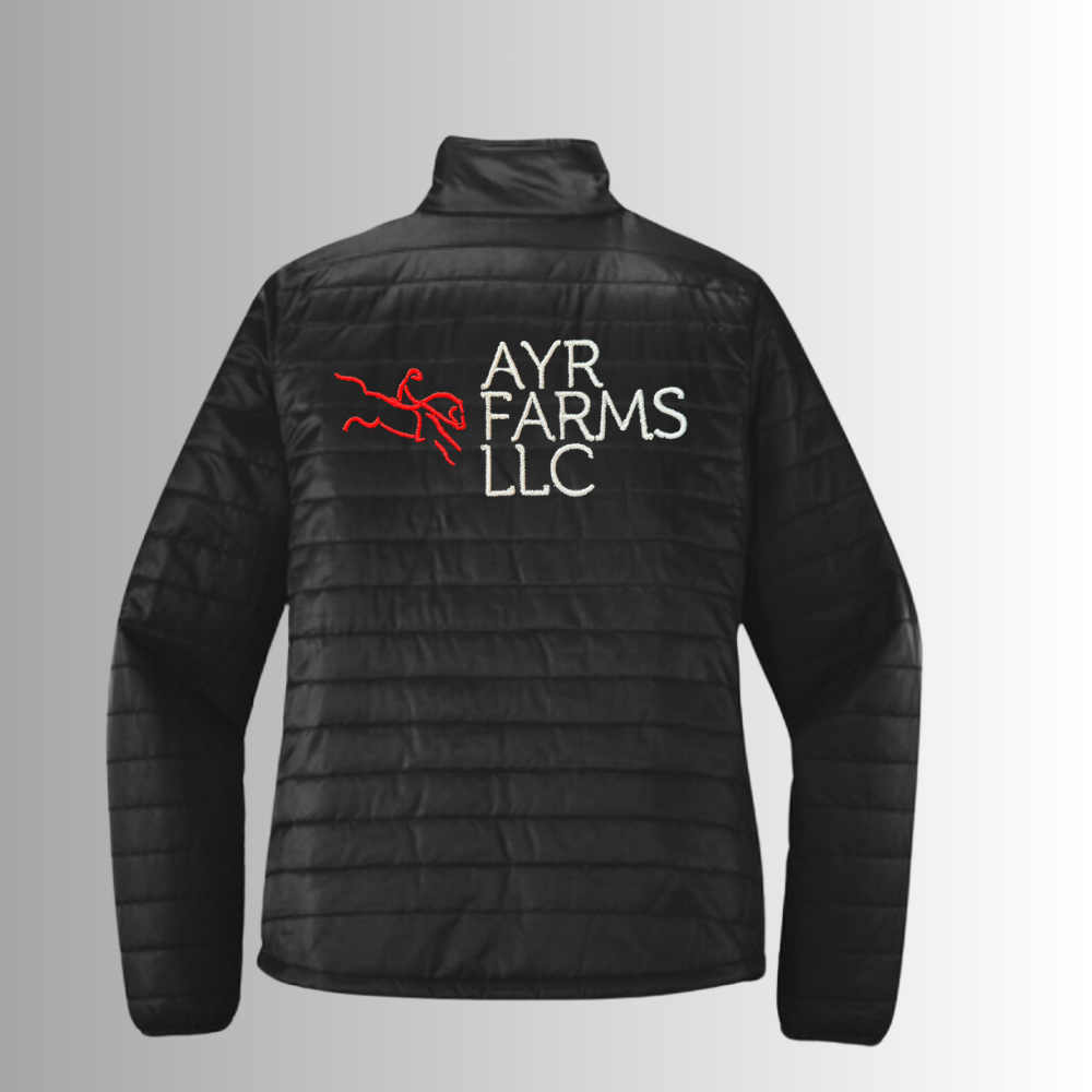 AYR Farms Women's Packable Puffy Jacket