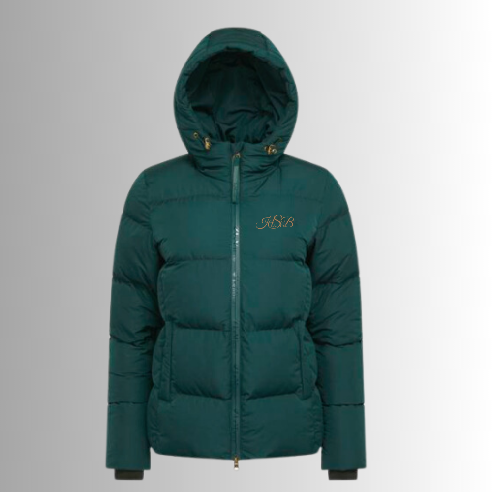 BRF Women's LeMieux Kenza Puffer Jacket in Spruce