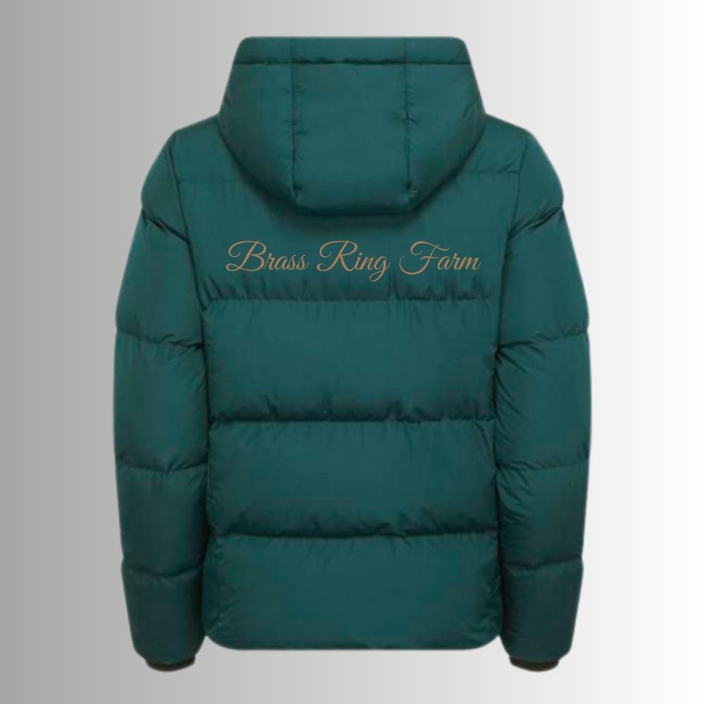 BRF Women's LeMieux Kenza Puffer Jacket in Spruce