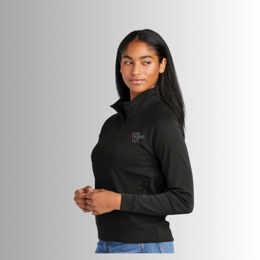 AYR Farms Women's 1/2 Zip Sweatshirt