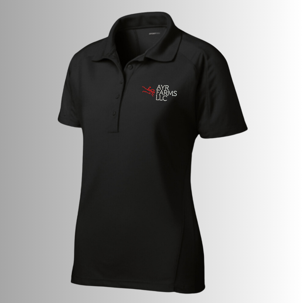 AYR Farms Women's Sport-Tek Dri-Mesh Polo