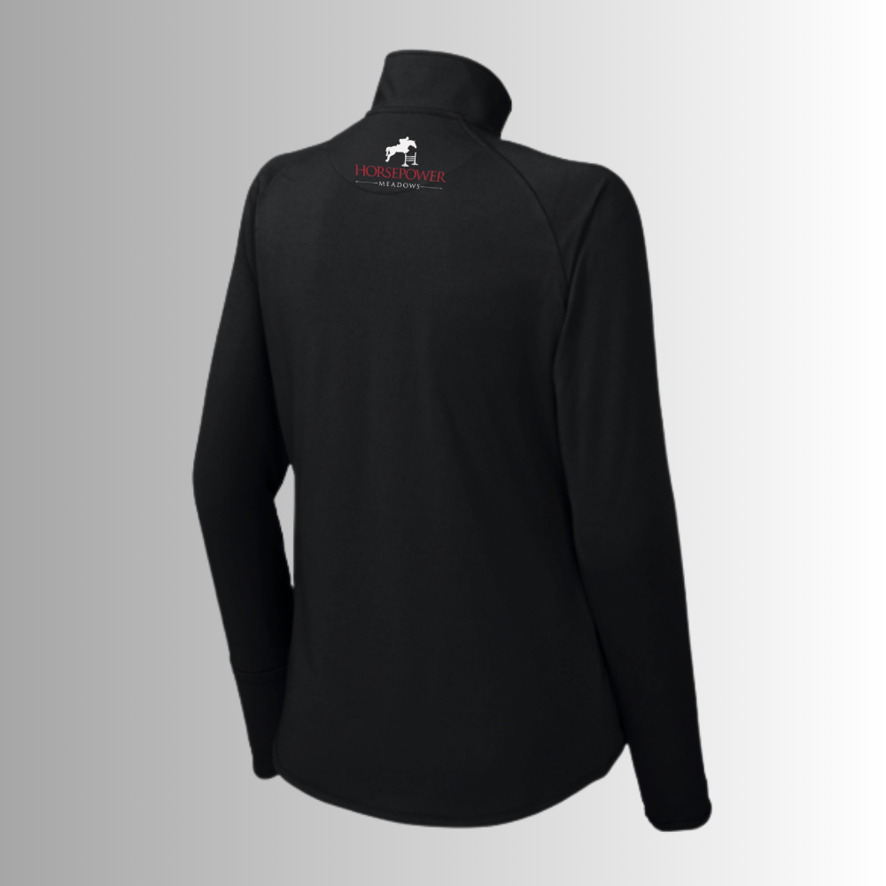 HPM Sport-Tek® Women's Sport-Wick® Stretch 1/4-Zip Pullover