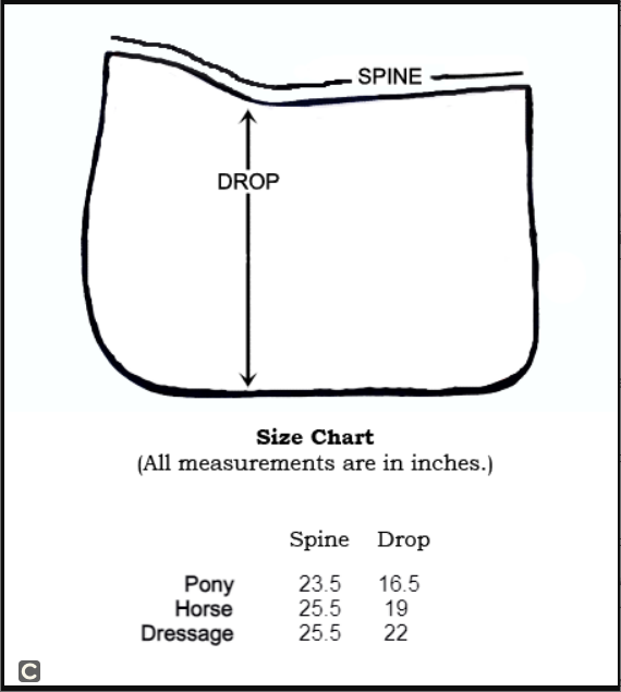 Bit by Bit Custom Wilkers Saddle Pad