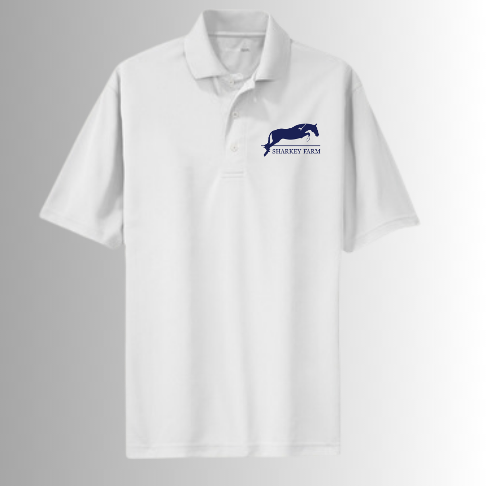 Sharkey Men's Sport-Tek Dri-Mesh Polo