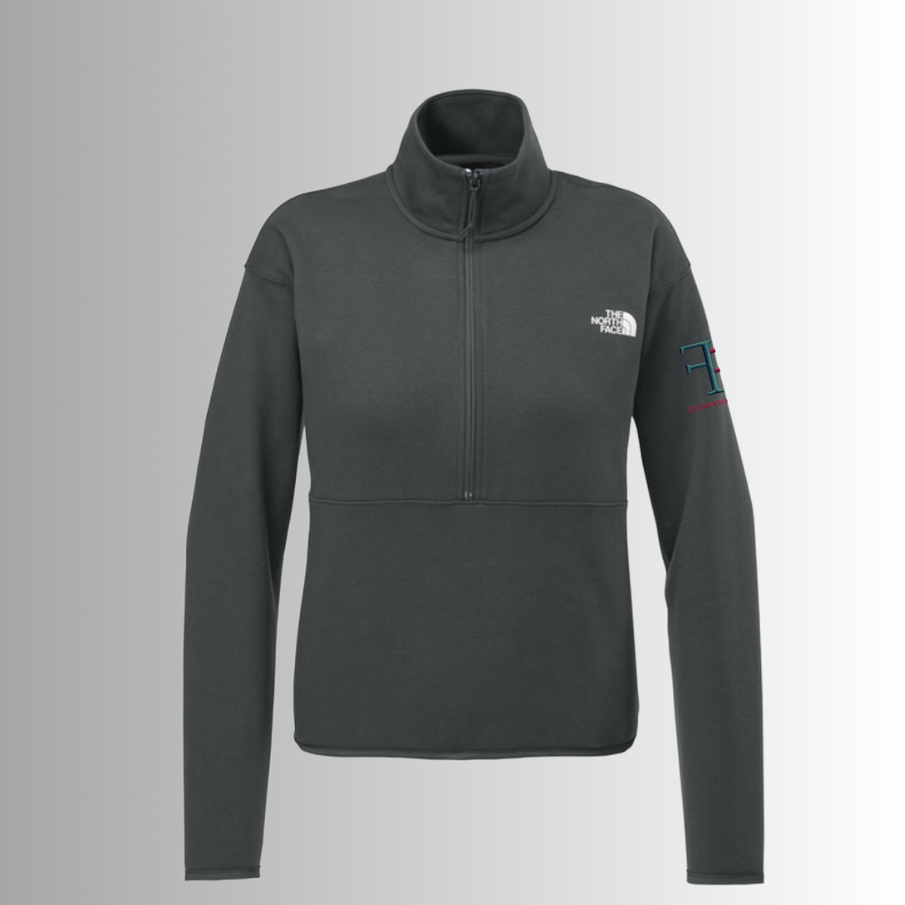 Redwood The North Face® Women’s Double-Knit 1/2-Zip Fleece