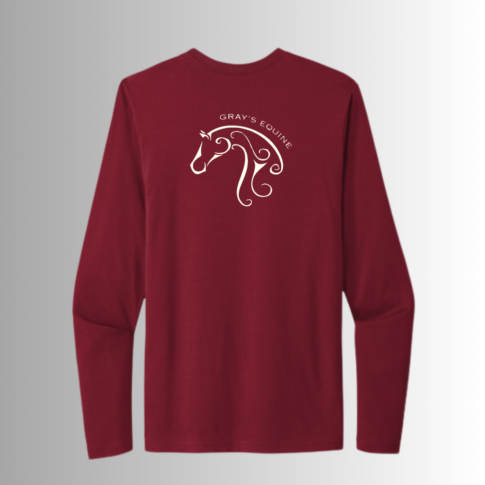 Gray's Next Level Apparel® Adult Cotton Long Sleeve Tee